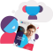 Person holding our Training syllabus and imagining winning